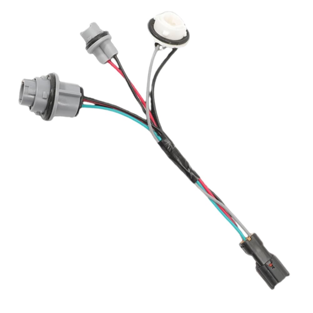 Tail Light Wiring Harness Socket, Tail Light Wiring Harness, Replaces 92480-D3010, 92480D3010 Compatible with Tucson 2016-2018, 4 Pins, 1 pc