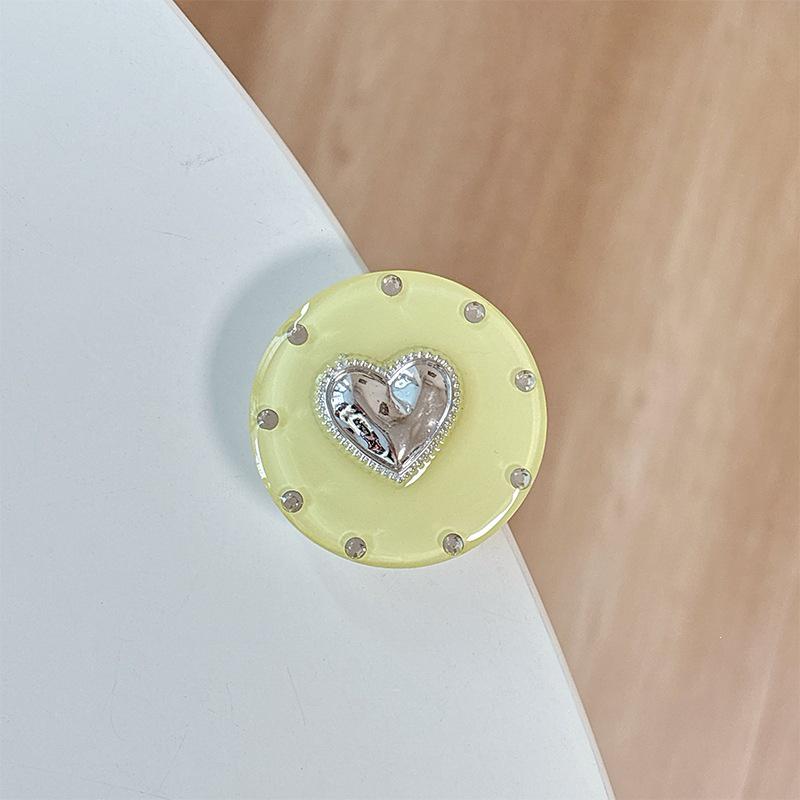 Korean Style Magnetic Phone Holder & Ring Stand for Desktop Drama Viewing