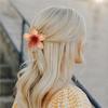 Bunte Gradienten Haarklammer Set Süße Blume Haarklammer Damen Stilvolle Haarspange für Damen und Mädchen Strand Accessoires
