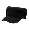 Large Size Rear Sealing Black Hat Men'S Spring And Summer Cap Middle-Aged Youth Flat Top Hat Casual Thin Cotton Cloth