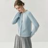 Stylish Rhinestone Cashmere Cardigan for Women - Lightweight, Warm, Skin-Friendly Knit Sweater for Autumn/Winter