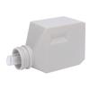 400ml Replace Empty Bottle ABS Bottle Large Capacity Dispensing Bottle for Shampoo and Laundry Detergent