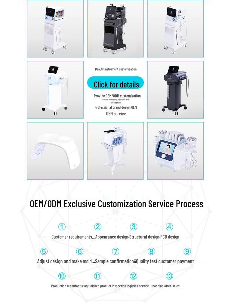 First Gen Hydrogen-Oxygen Multifunctional Beauty Instrument: Oxygen Injector & Blackhead Remover.