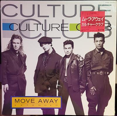 12inch Record CULTURE CLUB  Move Away Extended Version  Sexu 14VA9006 VIRGIN 1986 Japan Rock Used