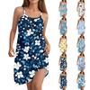Women's Summer Casual Sleeveless Dress Fashion Suspender Dress