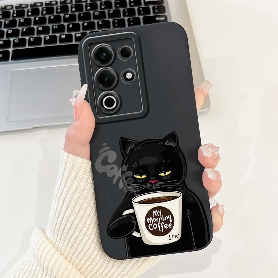 For Itel S25 Ultra S686LN Phone Case Liquid Silicone Soft Back Cover For Itel S25 S685LN Bumper Dragon Cat Flower Butterfly Capa