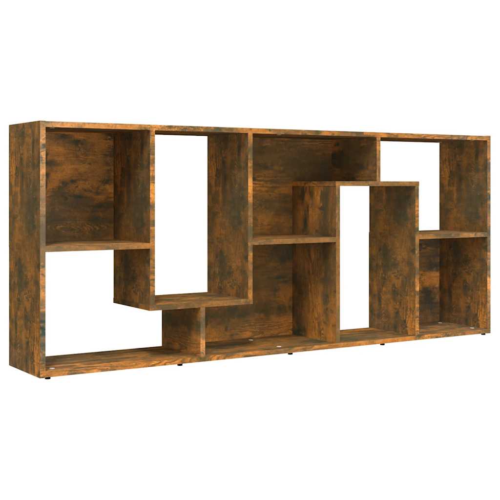 Bookshelf Smoked Oak 67 x 24 x 161 cm Wood Based Material