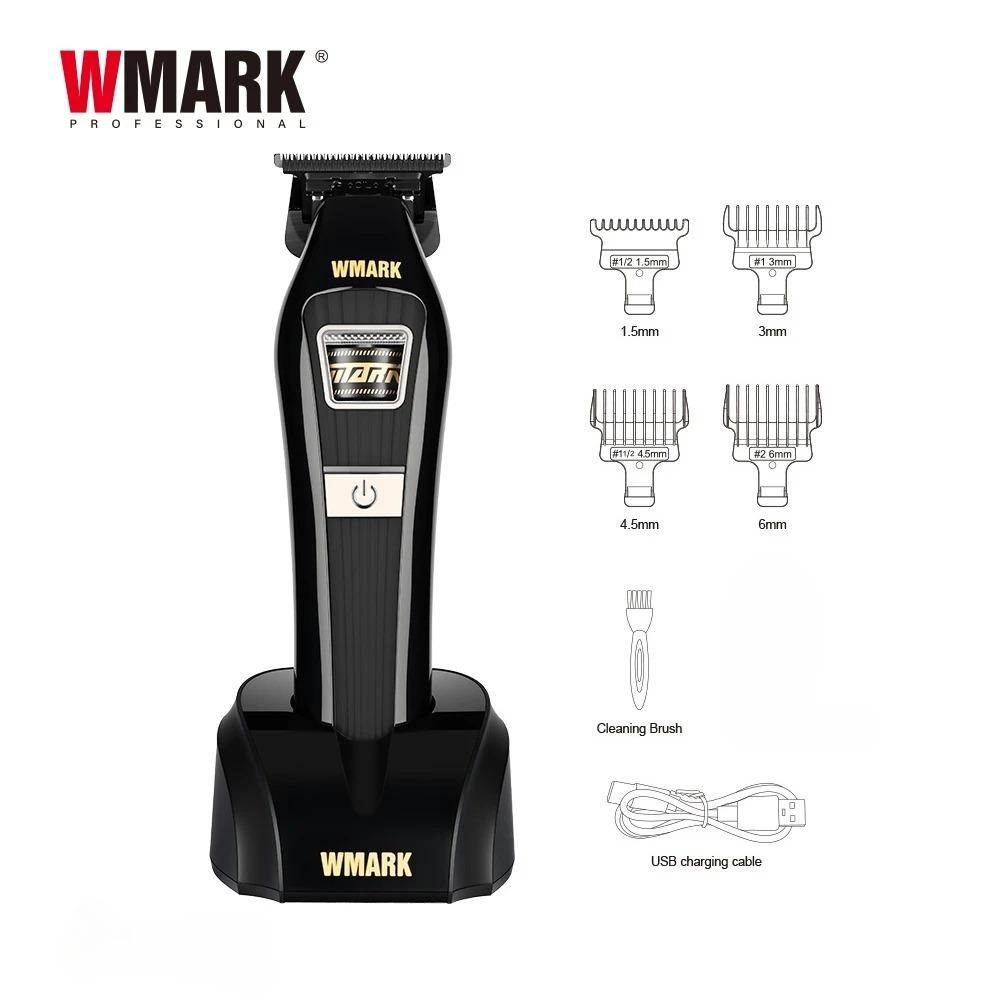 WMARK Hair Trimmer Professional Clippers Cordless Hair Cutting Machine Brushless Outer Motor Rotor Trimmer for Men NG-V1 NG-VT1
