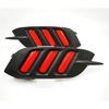 1 Pair Rear light For Honda Civic 2016 2017 2018 LED DRL Rear Bumper tail light Brake Lights turn Signal lamp reflector