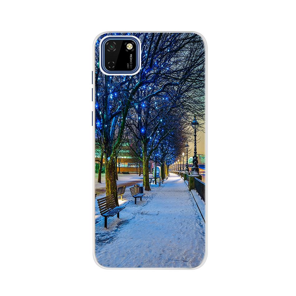 Case For Huawei Honor 9S Case 5.45" Silicon Painted Soft TPU Cover On Honor 9S 9 S S9 DUA-LX9 Phone Back Protective Coque Bumper