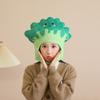 Vegetable Hat Broccoli Print Headband Photo Prop Cartoon Costume Headpiece Performance Prop