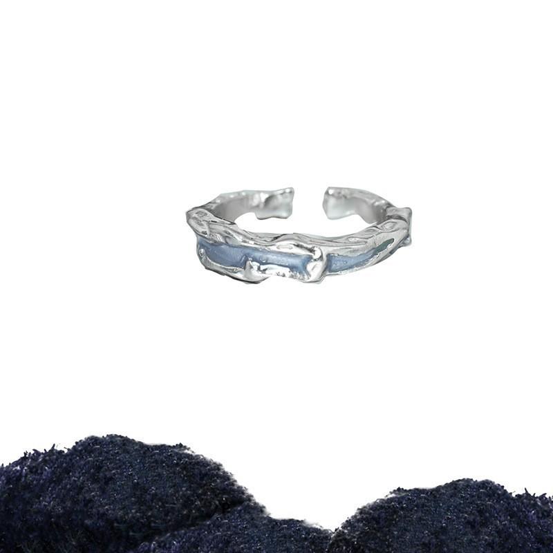 Sophisticated Heart Shaped Ring For Women Adjustable And Trendy Silver Plated Fashion Jewelry