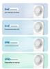 Dual-Use Portable Folding Neck Fan: Handheld, Desktop, Low Noise, Strong Wind, Outdoor-Friendly.