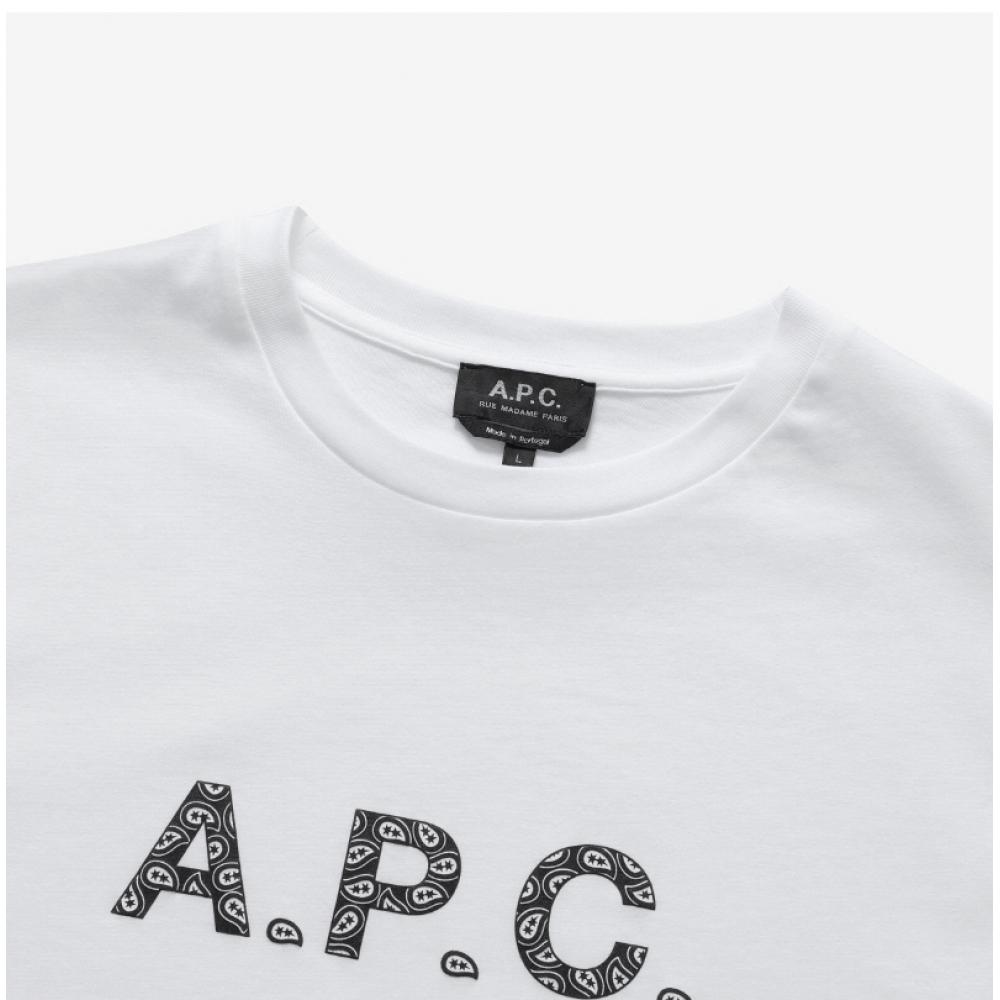 ApeSSe Coeio H26347 Tag Blanc Noir JameS JameS Bandana Men S Short Sleeve Tee