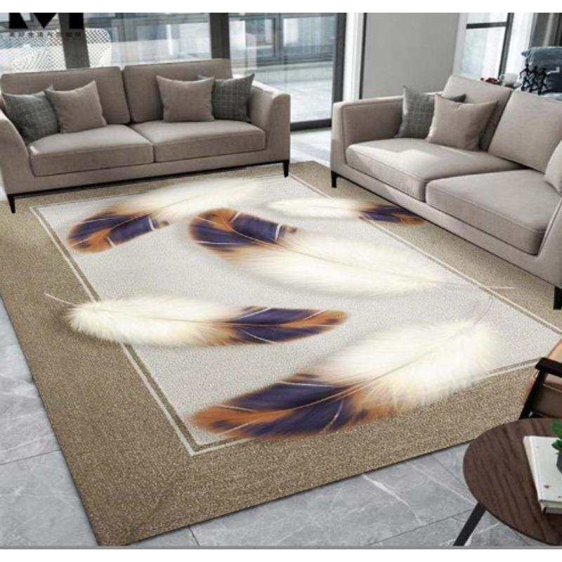 Minimalist Modern Carpet Is A Soft Cushion Used for Living Rooms and Bedroom Kitchen with Anti Slip Wear-resistant Properties