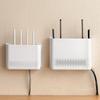 Бездротовий роутер Коробка для зберігання Без свердління Настінний тримач для Wifi-роутера Полиця для зберігання Економія місця для вітальні