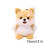 Cute Dog Plush Keychain Cartoon Stuffed Animal Puppy Charm Bag Pendant Backpack Hanging Decoration Key Holder Gifts