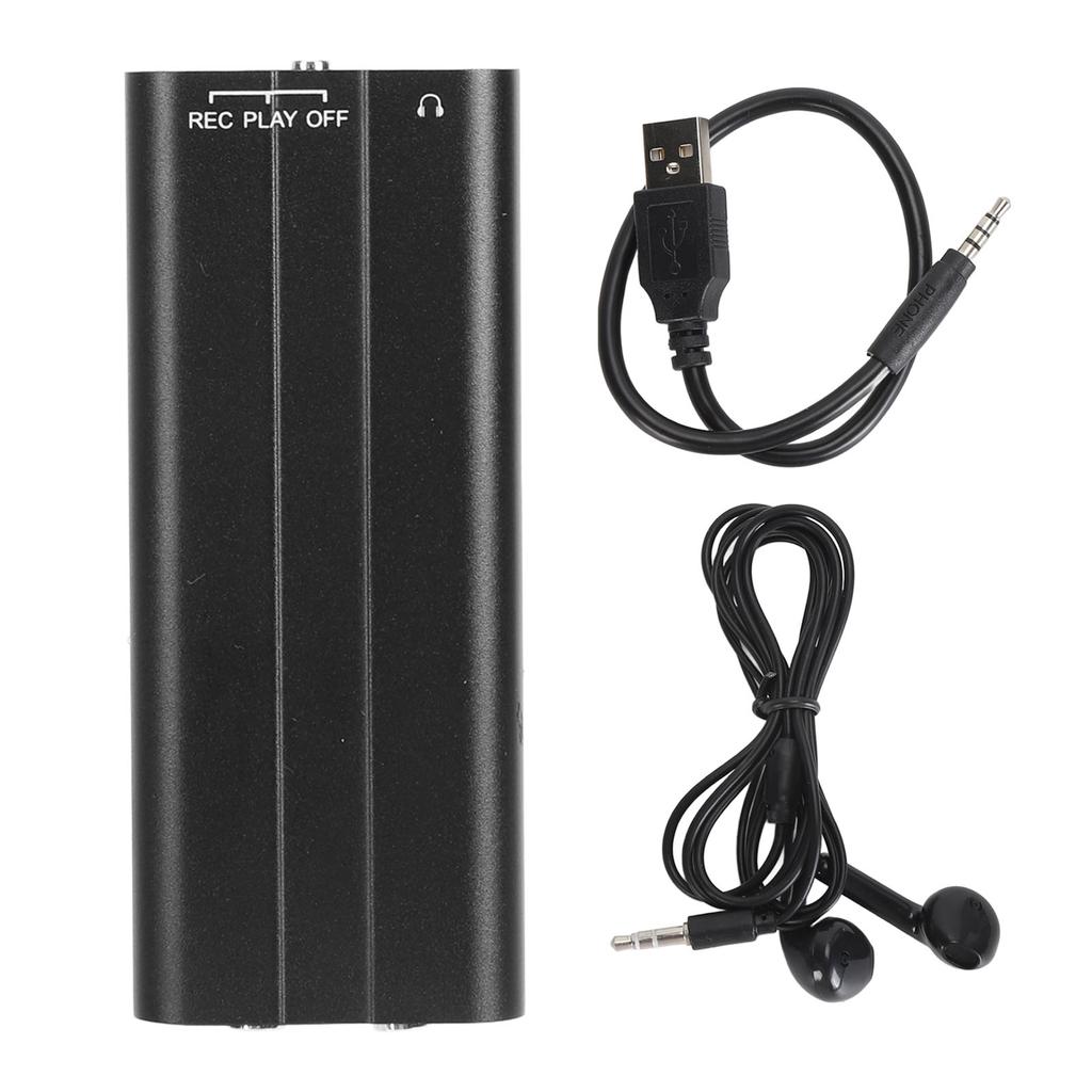 Voice Activated Recorder Smart HD Noise Canceling Long Standby Time MP3 Player Mini Voice Recorder