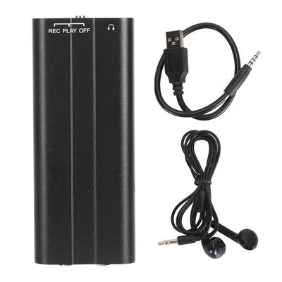 Hlasovo ovládaný záznamník Smart HD s potlačením hluku, dlhá výdrž batérie, MP3 prehrávač, Mini hlasový záznamník
