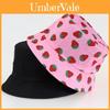Cappello da Pescatore con Fantasia di Fragole per l'Estate Protezione Solare da Esterno Personaggi Inclusi)