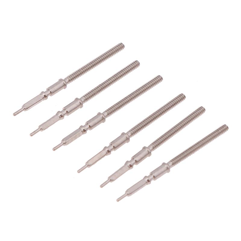 Kit 6 Pezzi Gambo Acciaio per Orologio Adatto Movimento Eta2824 2834 2836-2 2846 Gambo Corona Acciaio Gambo Orologio Ricambi Accessori