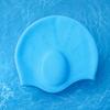 Silikon-Badehaube für Erwachsene, Wasserdicht, Rutschfest, Elastische Pool-Badekappe, für Männer und Frauen, Gehörschutz, Badekappe für kurzes und langes Haar
