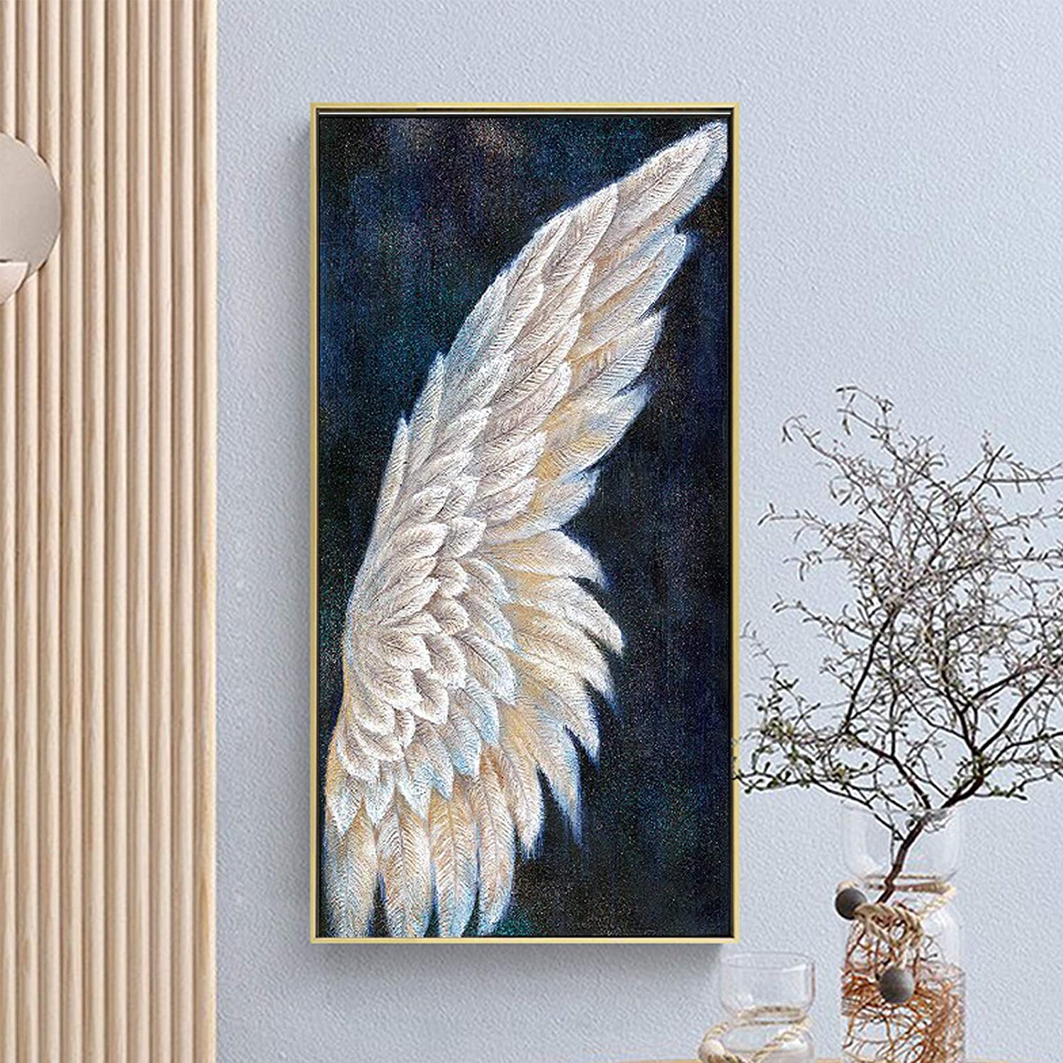 

5D DIY Алмазная картина Крылья ангела Алмазная вышивка Набор для вышивки крестом Полный горный хрусталь Мозаика Домашний декор Подарок Round 20x30cm