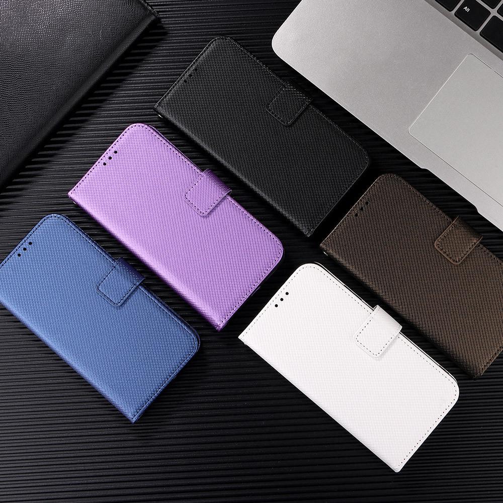 Çapraz Doku Deri Kapak Çevirin Tecno Camon 20 Pro için Cüzdan kart tutucu Standı Kılıf Kapak Tecno Camon 19 Pro 19 Neo Telefon Çantası