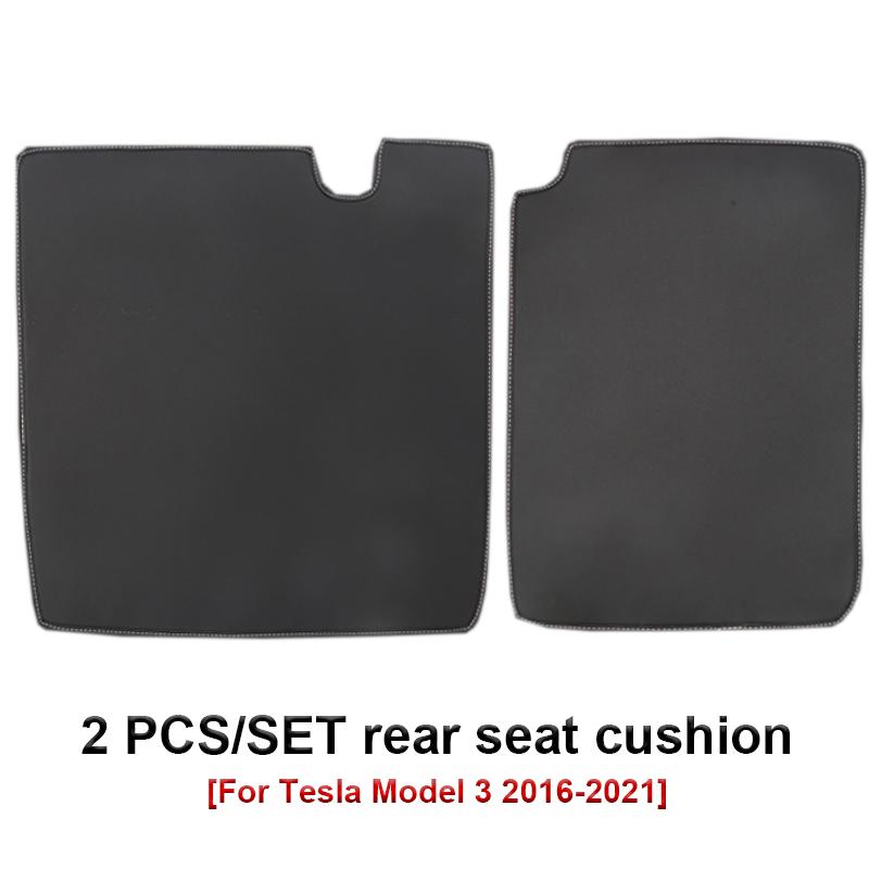 For Tesla Model 3 2016-2024 Model Y Waterproof And Anti-Dirty Protection Pad For Rear Seat Interior Decoration Accessories
