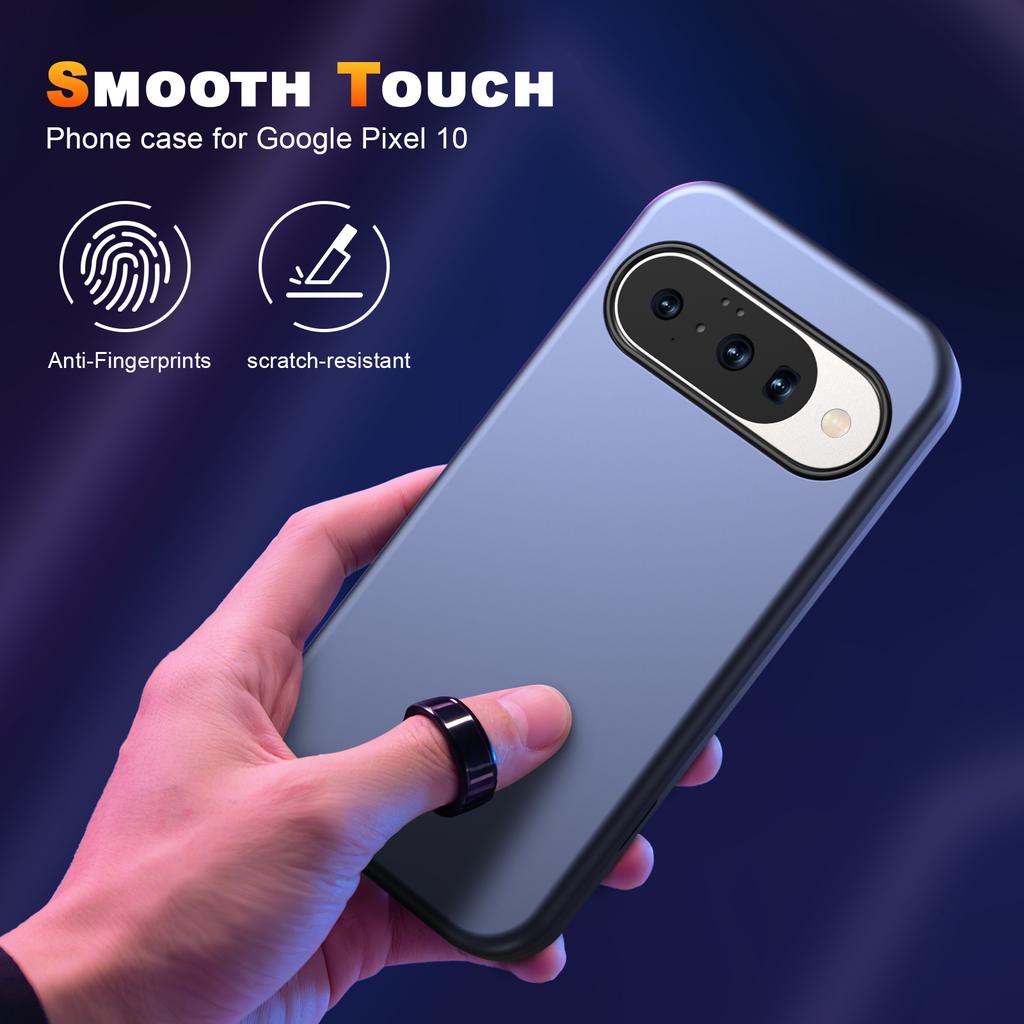GW03 For Google Pixel 10/10 Pro Case TPU+PC Phone Cover Dual Layer Shockproof