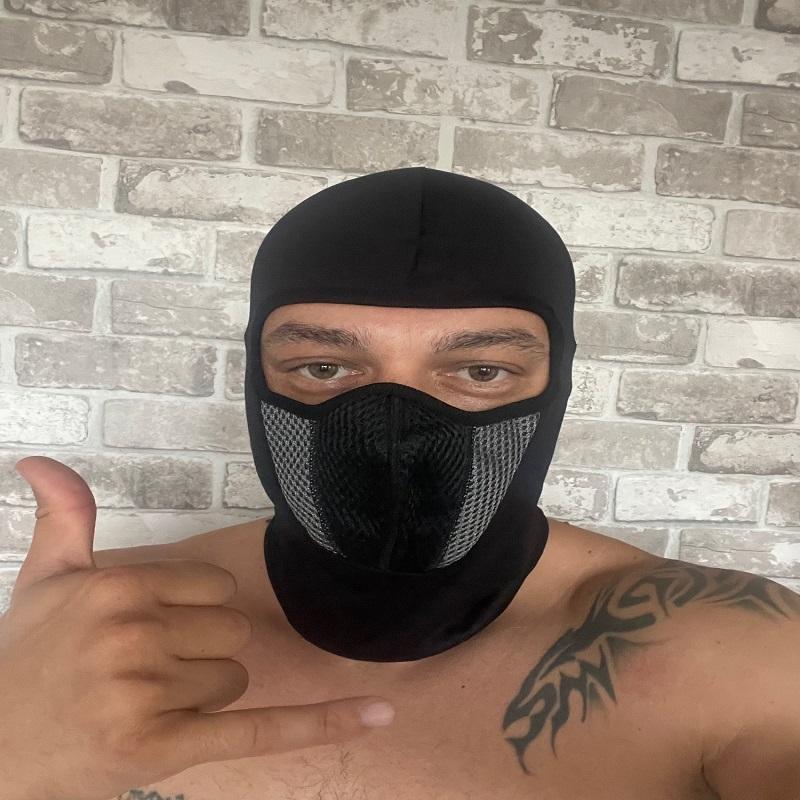 Mască pentru față completă Ciclism Rezistent la vânt Balaclava Motocicletă Respirabilă Sporturi în aer liber Bărbați CS Mască Cap Cap Căciulă