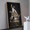 Perseus with the Head of Medusa Sculpture Art Canvas Painting Norse Mythology Figure Wall Poster Prints Room Home Pictures Decor