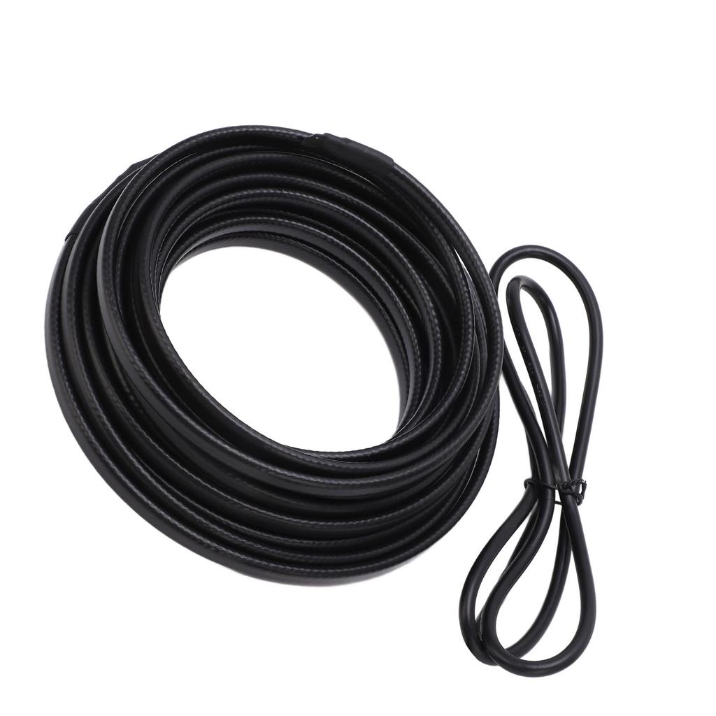 Pipe Heating Cable Self Adjustment Freeze Proof Electric Heat Tape with Explosion Proof Plug 10meter for PVC Hose UK Plug 220V