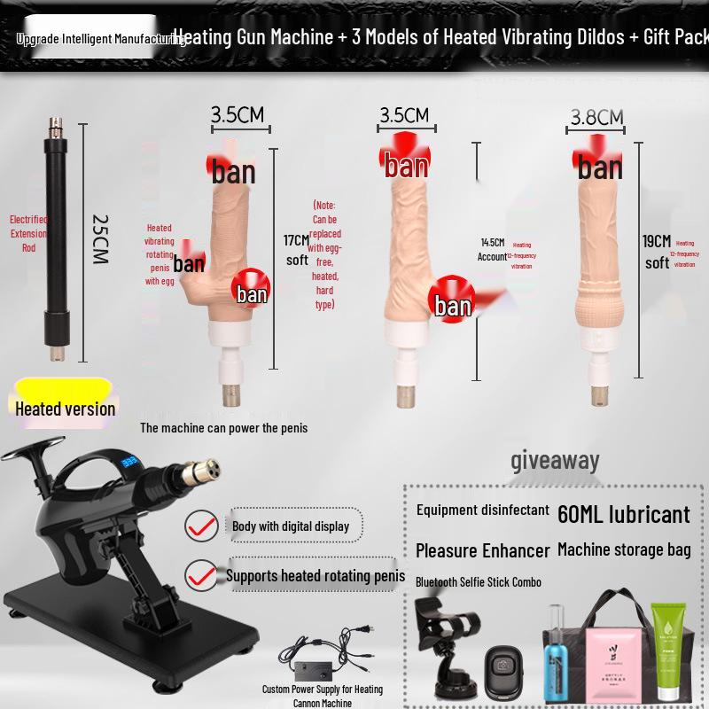 Automatic Telescopic Heating Masturbator: Simulated Penis for Anal Use by All Genders