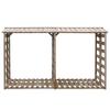 VidaXL Abri de stockage du bois de chauffage 300x90x176cm Pin imprégné