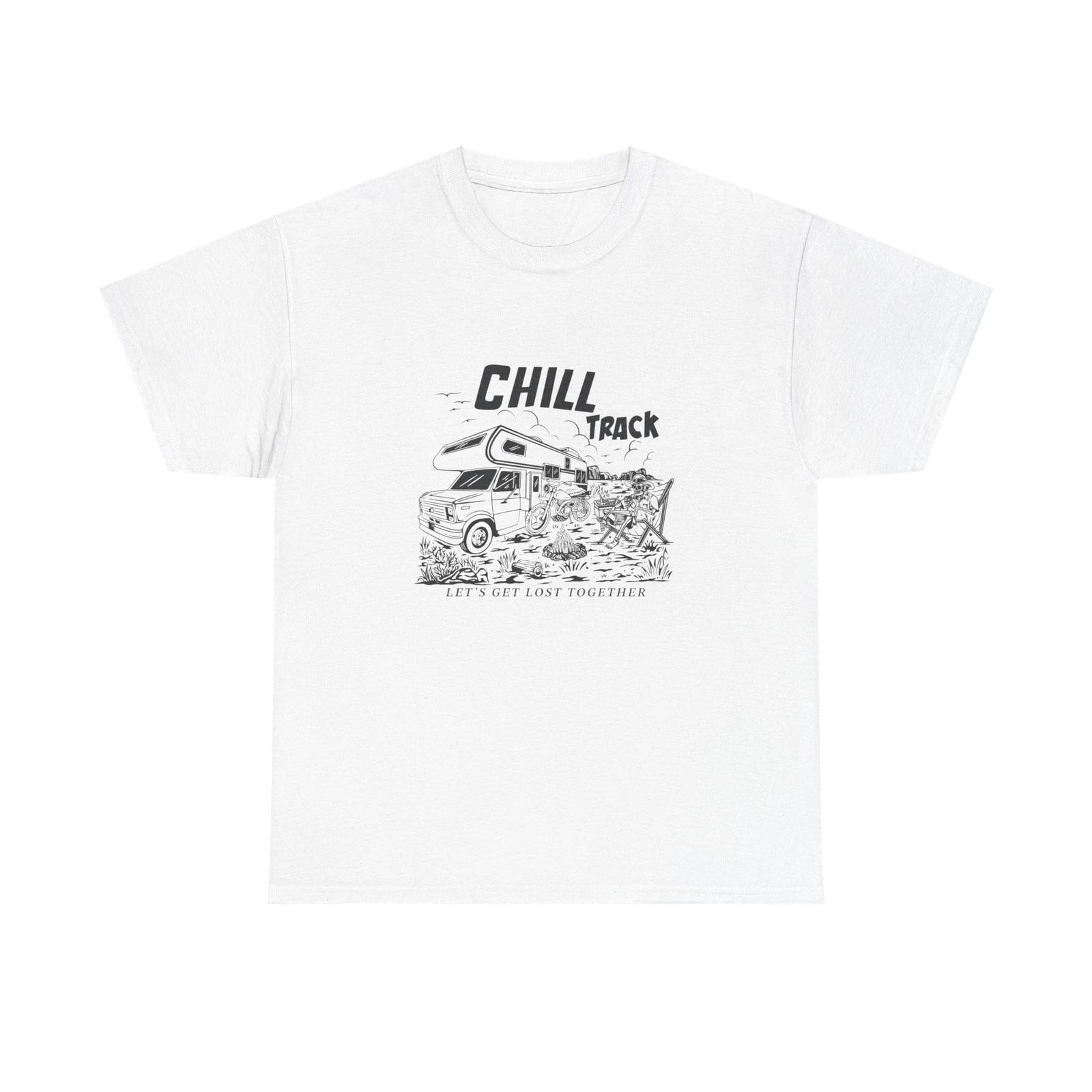 Lets Get Lost Together Chill Graphic T Shirt Unisex Heavy Cotton Tee 4XL