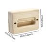 Rock Climbing & Bouldering Training Board Hangs Board Wood Climbing Fingerboard for Training Finger Grip and Pull Up