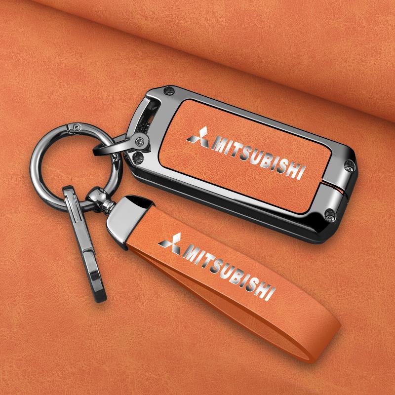 Cyakpr1 2/3 Buttons Zinc Alloy Car Key Shell Modified Flip Folding Key Case Key Bag For MITSUBISHI Lancer EX Competition Outlander ASX