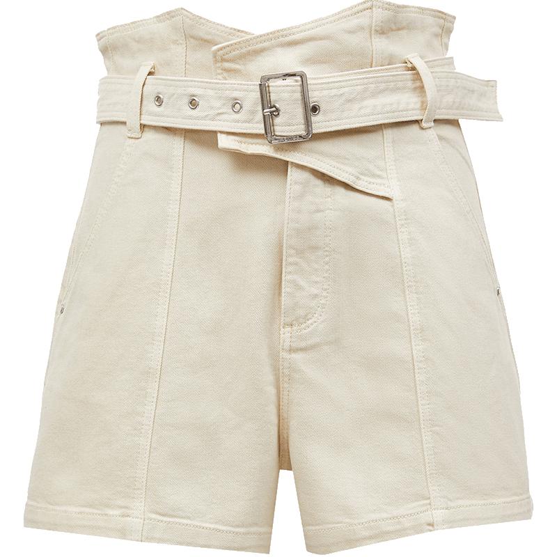 

ТОЛЬКО Женские джинсовые шорты А-силуэта с высокой талией XS (155/60A)