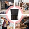 Broken Screw Extractor Set,with Storage Case 6 Piece Steel | Screw Extractor Kit | for Father Boyfriend Husband Grandpa Guy Teens Craft Enthusiasts