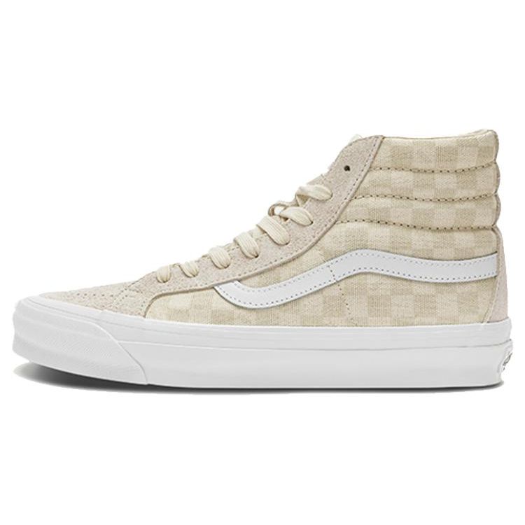 Vans Sk8 Stylish Casual High-Top Skate Shoes Unisex Sneakers Khaki VN0A4BVB0VW