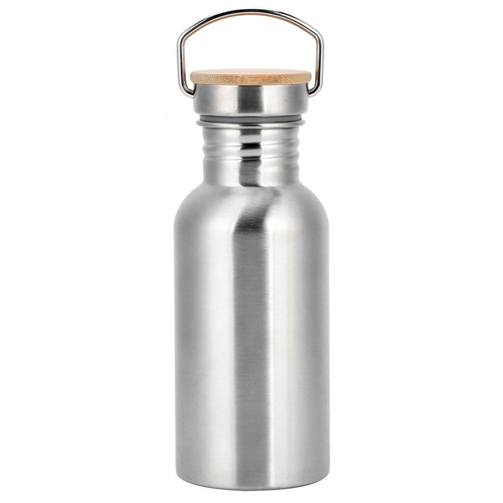 Wide Mouth Design Water Bottle 304 Stainless Steel 500Ml/750Ml Water Jug Outdoor Enthusiasts