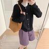KANING Autumn Loose Fit Cable Knit Cardigan - Soft, Gentle Style