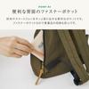 Kippis 10-Pocket Mini Backpack 251-KEKP294 BLACK