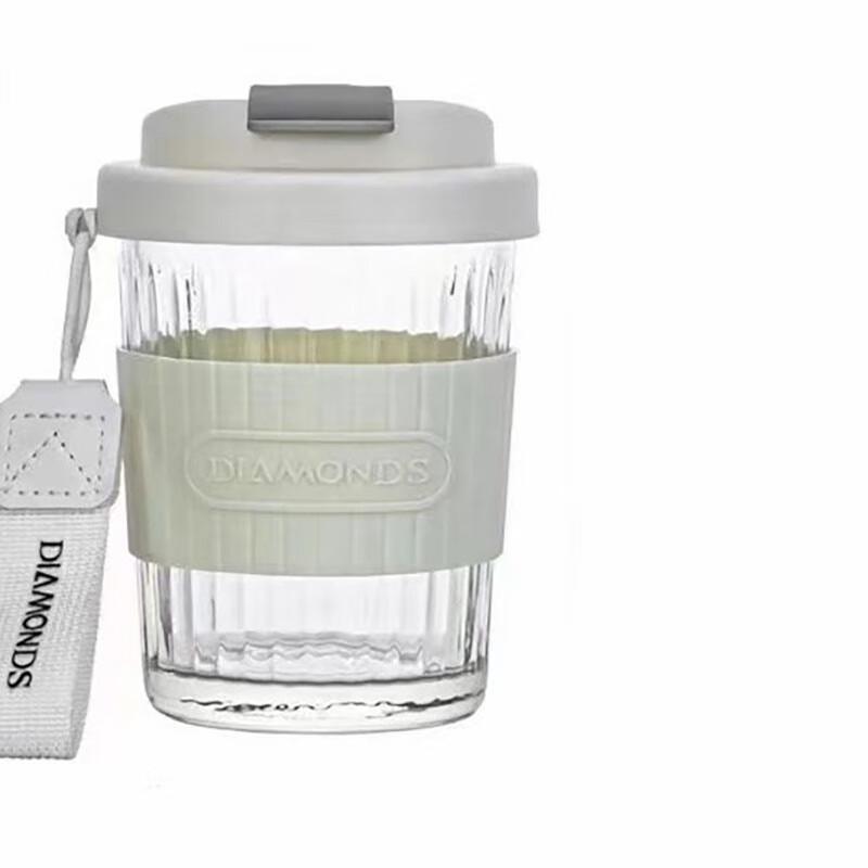 Tragbarer Glas-Reisebecher