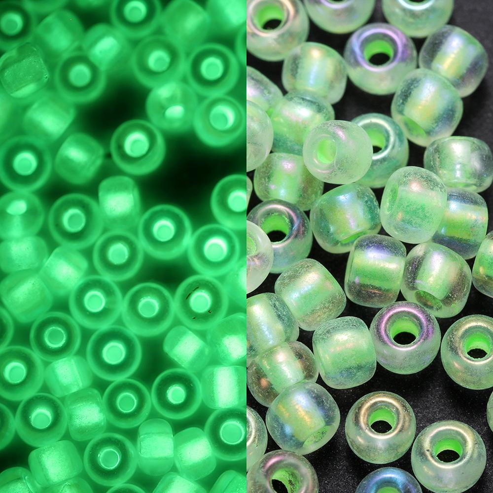 600Pcs/Lot 3mm Colorful Luminous Beads Glass Seed Loose Spacer Beads for DIY Earrings Necklace Bracelet Jewelry Accessories