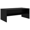 Coffee Table Black Oak Look 100 x 50 x 40 cm Engineered Wood