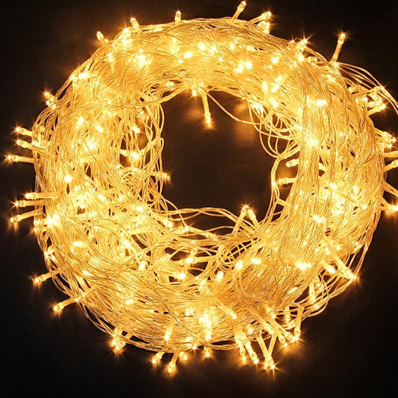 Led String Light Christmas Garland Fairy Light Waterproof Outdoor Garden Light Decor Street Wedding Party Light New Dropshipping