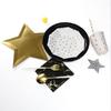 OIMG Disposable Party Paper Cups and Plates Set