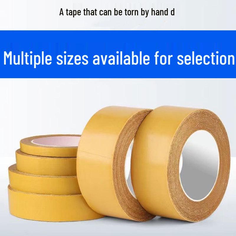 Buki High Viscosity No-Trace Double-Sided Tape for Carpet Splicing and Anti-Slip Mat Linoleum